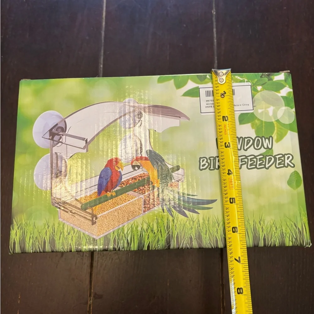 Window bird feeder Nature Box gift animal clear holiday party room learning farm